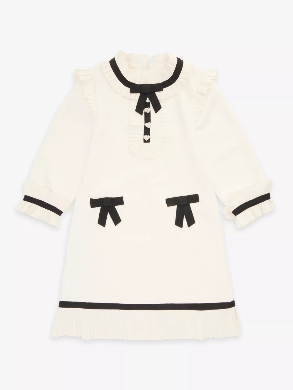 Self-Portrait Crepe Mini Dress Girls 7/8